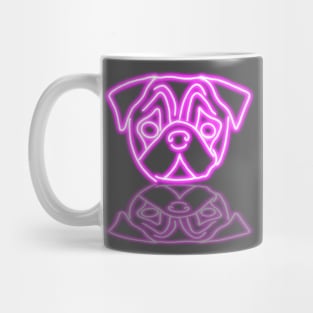 Neon puppy Mug